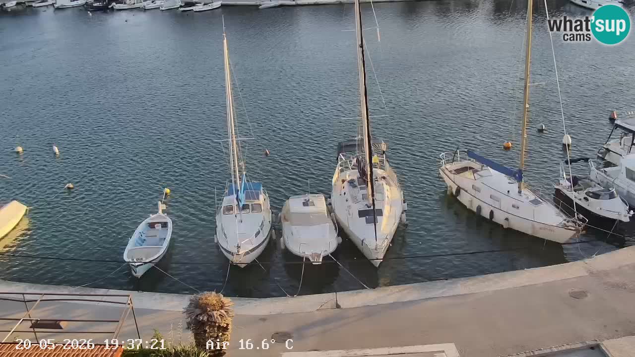 Webcam Vrboska marina | Hvar Insel | Dalmatien
