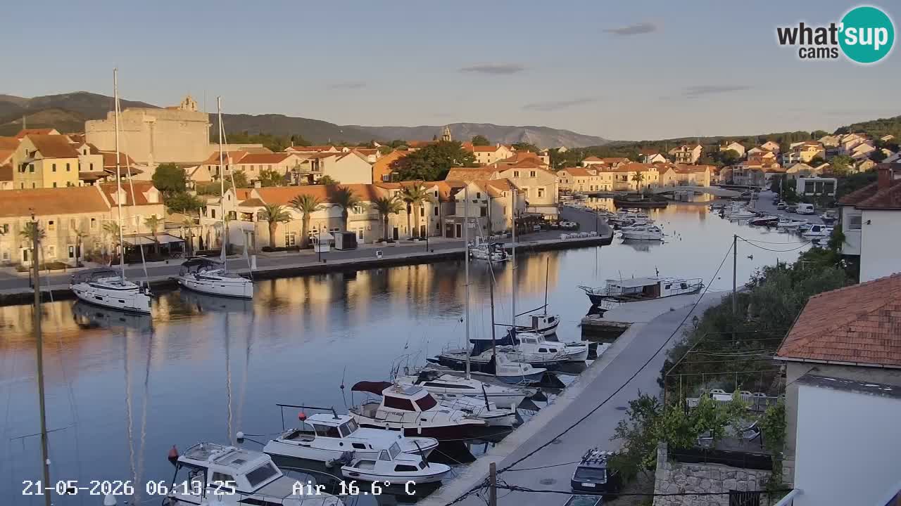 Webcam Hvar Vrboska marina | Dalmazia