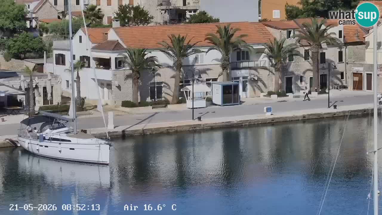 Livecam Vrboska marina | Hvar island | Dalmatia