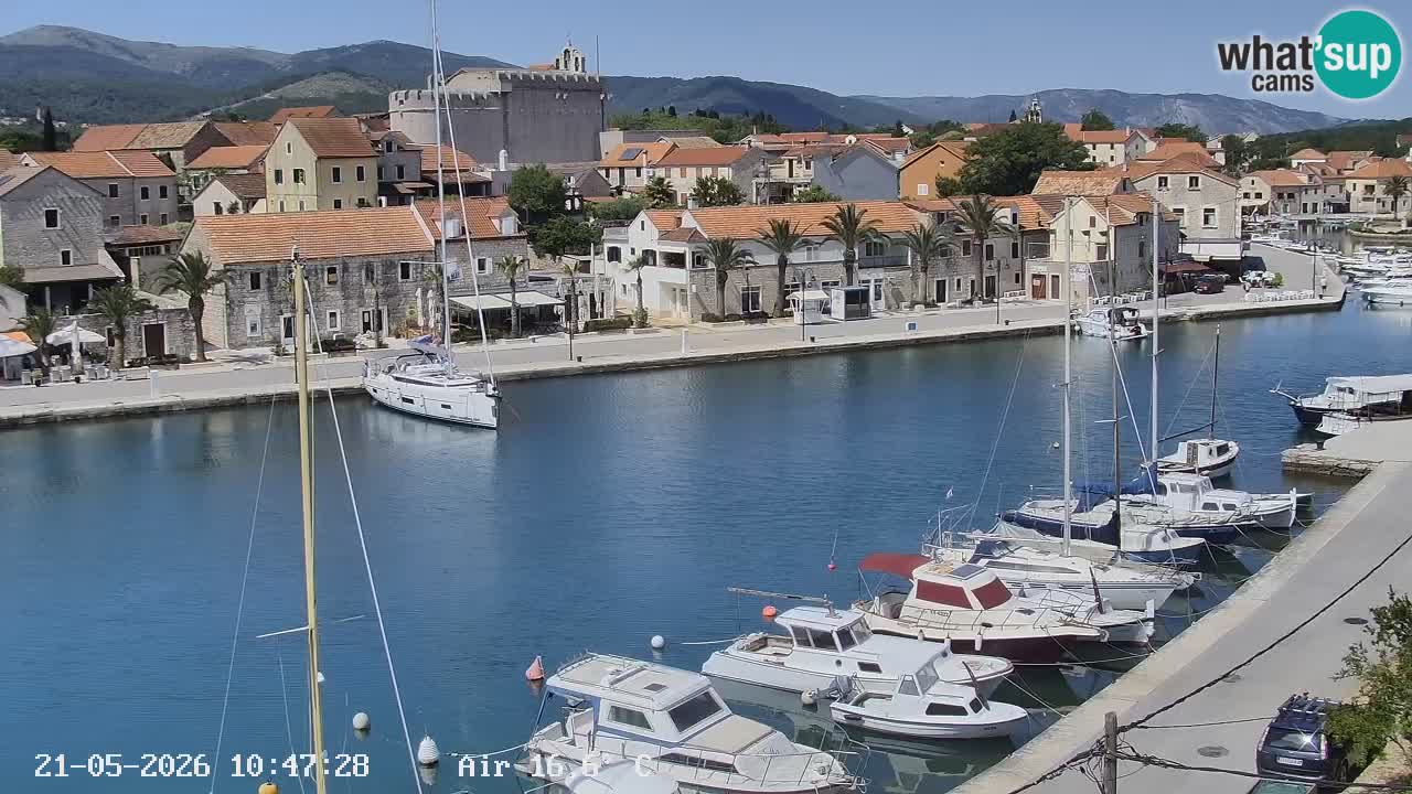 Livecam Vrboska marina | Hvar island | Dalmatia
