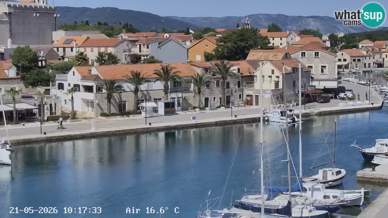 Webcam Vrboska marina | Hvar Insel | Dalmatien