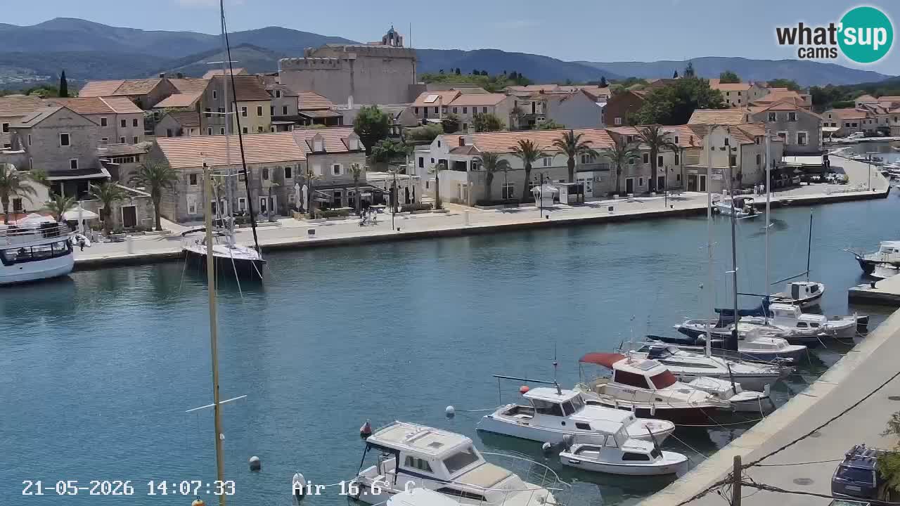 Livecam Vrboska marina | Hvar island | Dalmatia