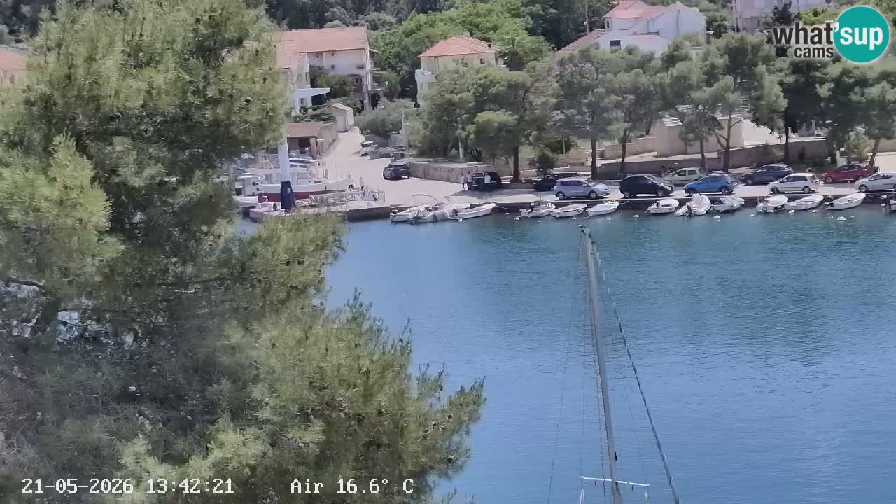 Web kamera Hvar Vrboska marina | otok Hvar | Dalmacija