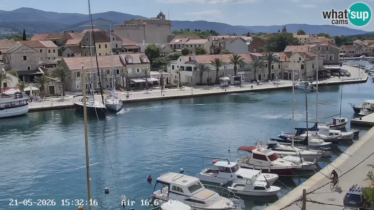 Webcam Vrboska marina | Hvar Insel | Dalmatien