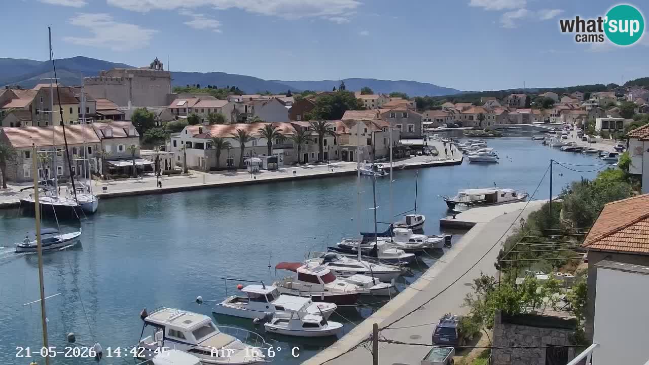 Webcam Hvar Vrboska marina | Dalmazia