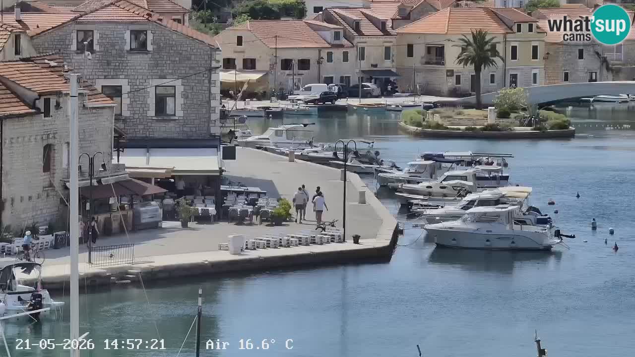 Livecam Vrboska marina | Hvar island | Dalmatia