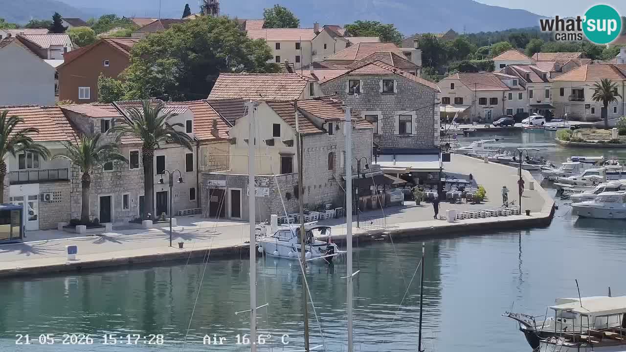 Webcam Vrboska marina | Hvar Insel | Dalmatien