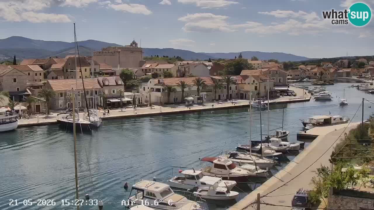 Webcam Vrboska marina | Hvar Insel | Dalmatien