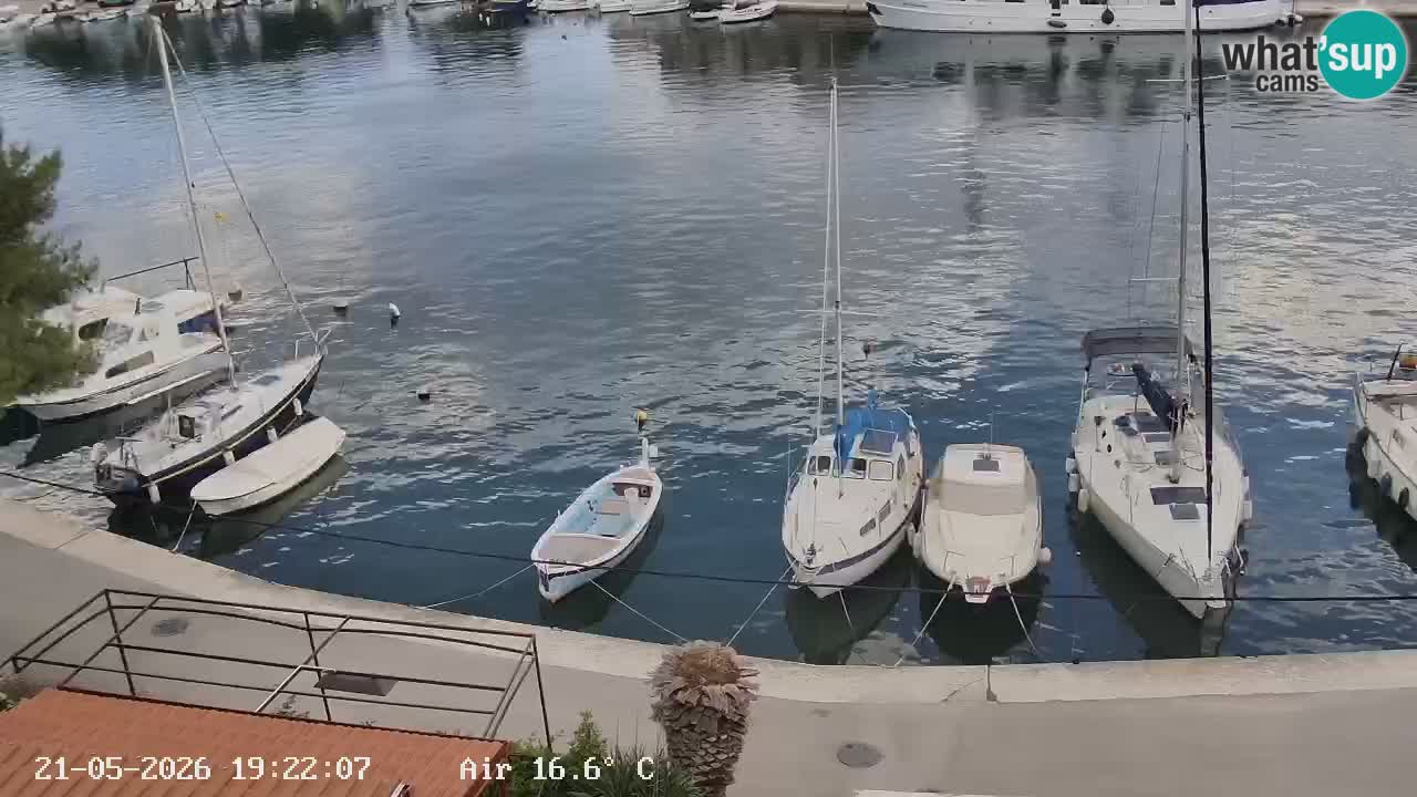 Webcam Hvar Vrboska marina | Dalmazia