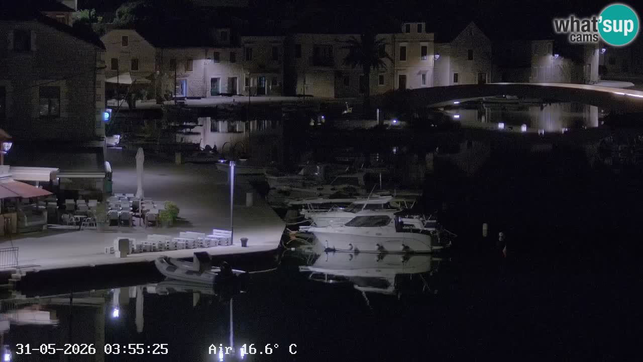 Webcam Hvar Vrboska marina | Dalmazia