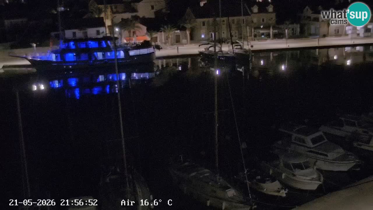 Livecam Vrboska marina | Hvar island | Dalmatia