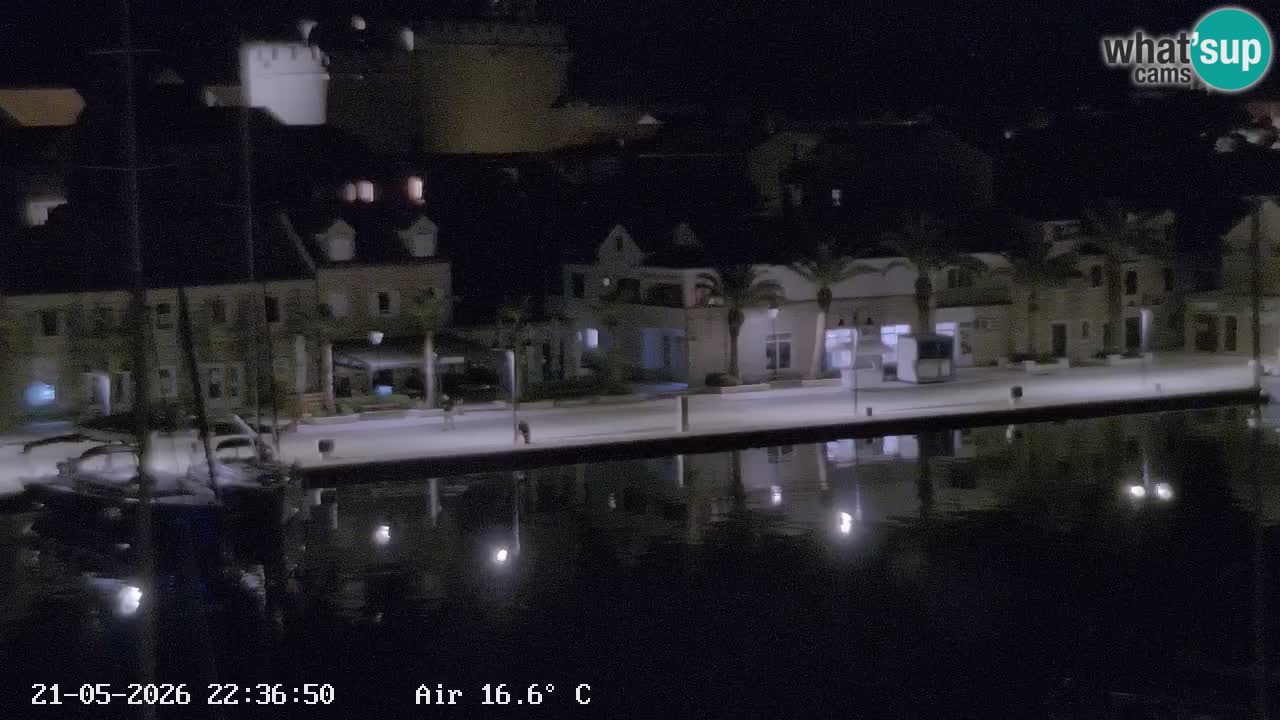 Livecam Hvar Vrboska marina | Île de Hvar | Dalmatia