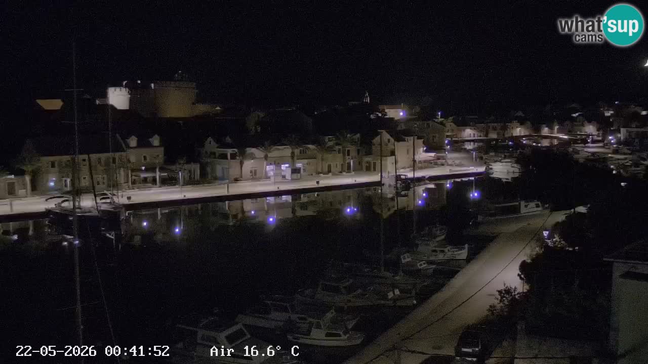 Livecam Vrboska marina | Hvar island | Dalmatia