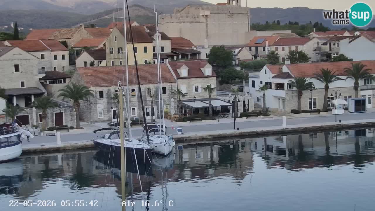 Livecam Vrboska marina | Hvar island | Dalmatia