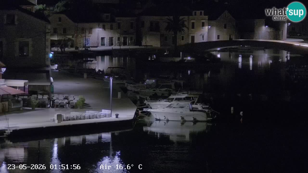 Livecam Hvar Vrboska marina | Île de Hvar | Dalmatia