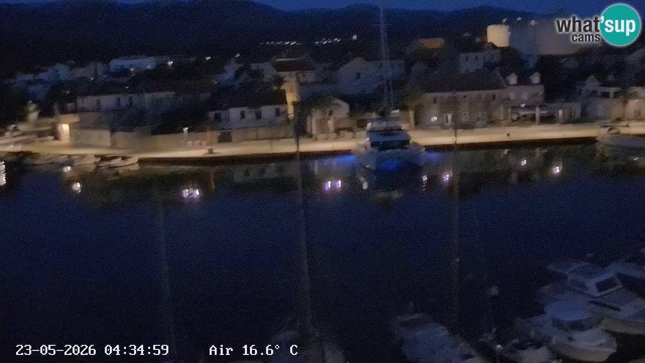 Webcam Hvar Vrboska marina | Dalmazia