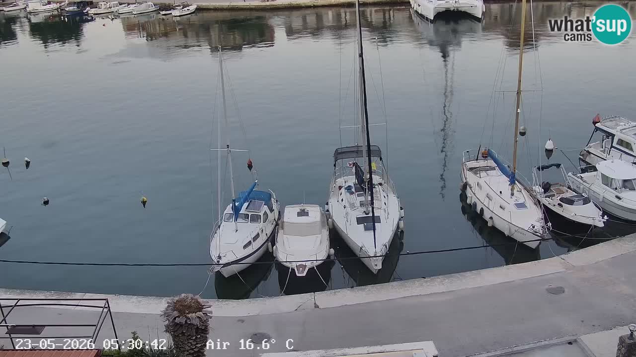 Webcam Hvar Vrboska marina | Dalmazia