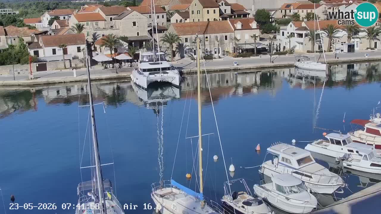 Livecam Vrboska marina | Hvar island | Dalmatia