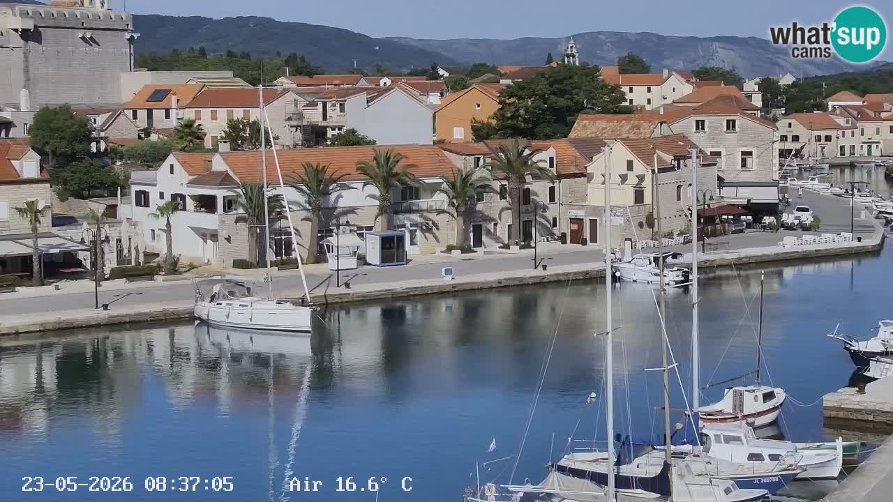 Web kamera Hvar Vrboska marina | otok Hvar | Dalmacija