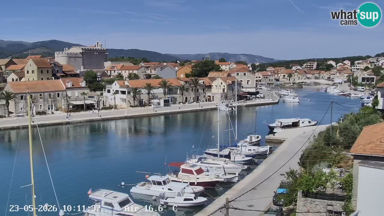 Livecam Vrboska marina | Hvar island | Dalmatia