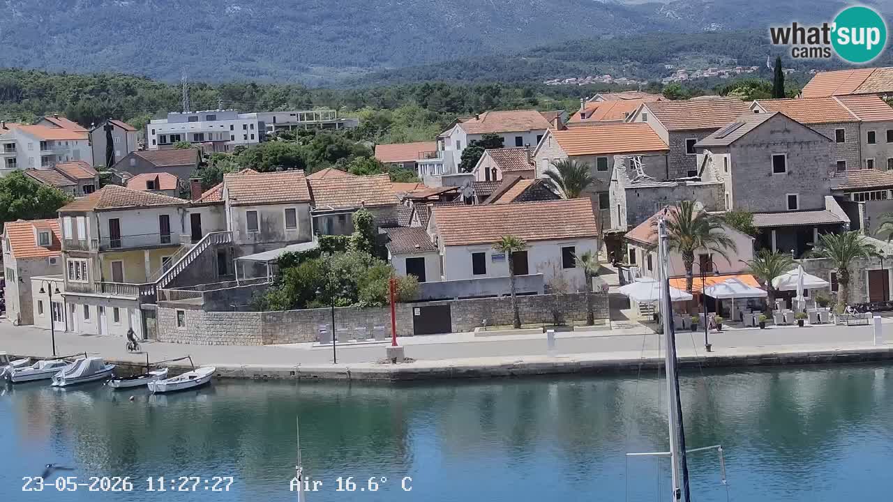 Web kamera Hvar Vrboska marina | otok Hvar | Dalmacija