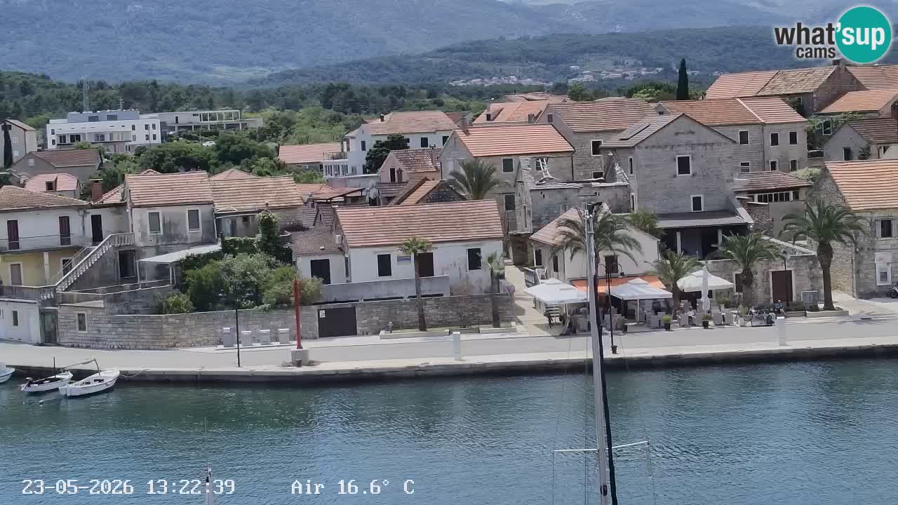Webcam Hvar Vrboska marina | Dalmazia