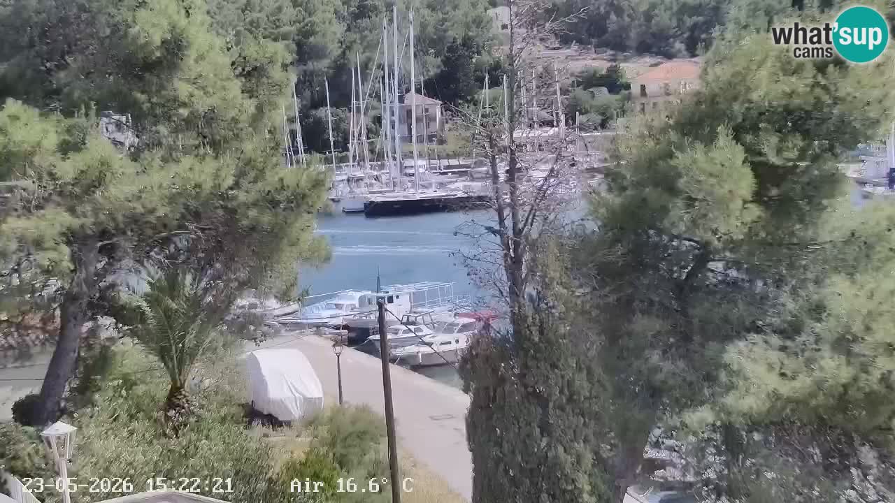 Webcam Vrboska marina | Hvar Insel | Dalmatien