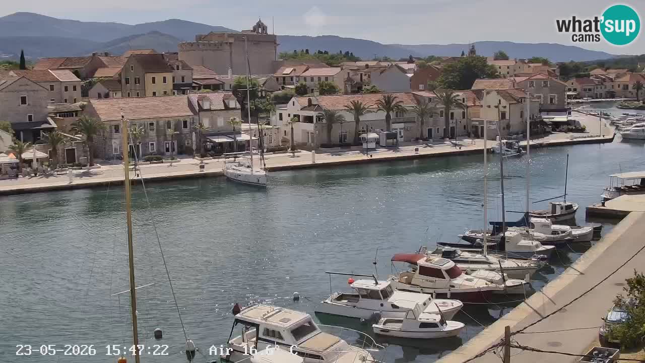 Livecam Vrboska marina | Hvar island | Dalmatia