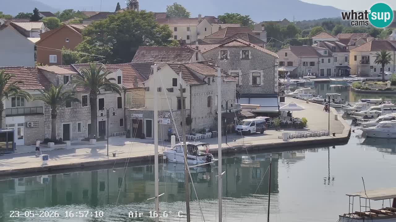 Webcam Vrboska marina | Hvar Insel | Dalmatien