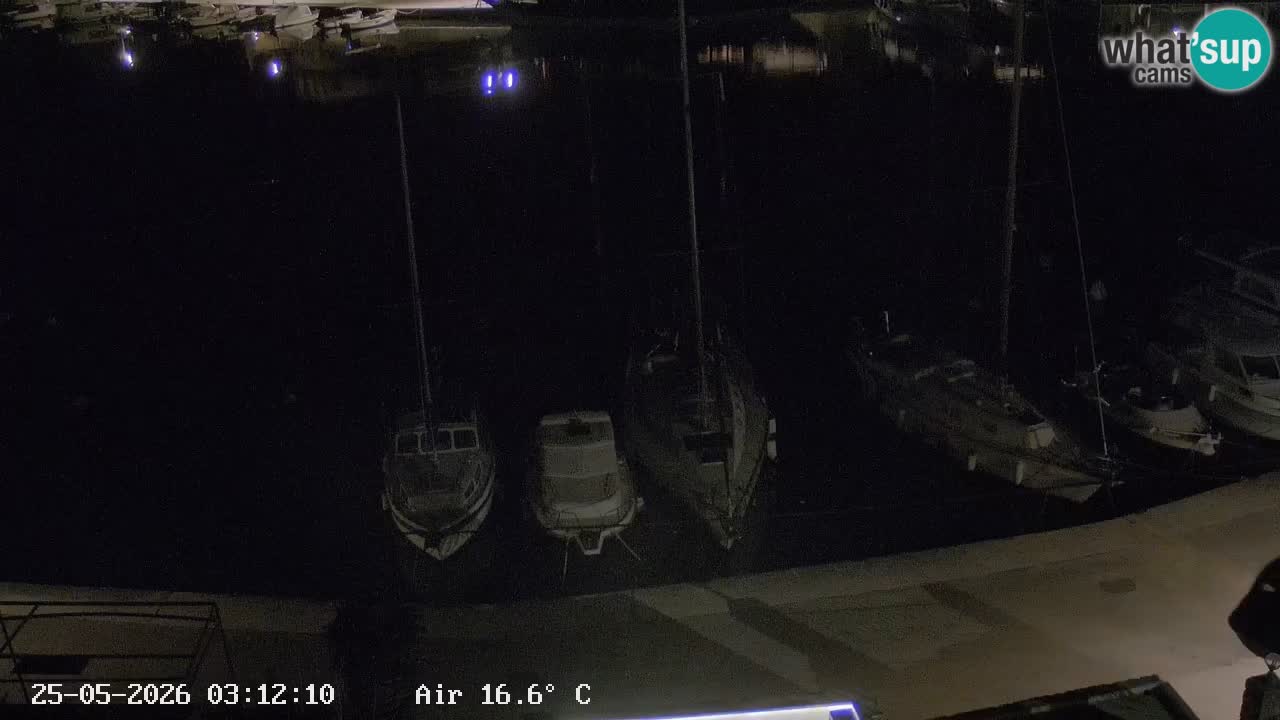Webcam Hvar Vrboska marina | Dalmazia