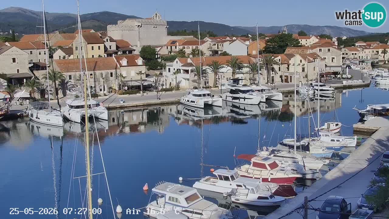 Web kamera Hvar Vrboska marina | otok Hvar | Dalmacija