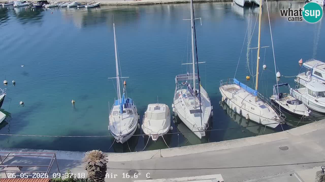 Webcam Vrboska marina | Hvar Insel | Dalmatien