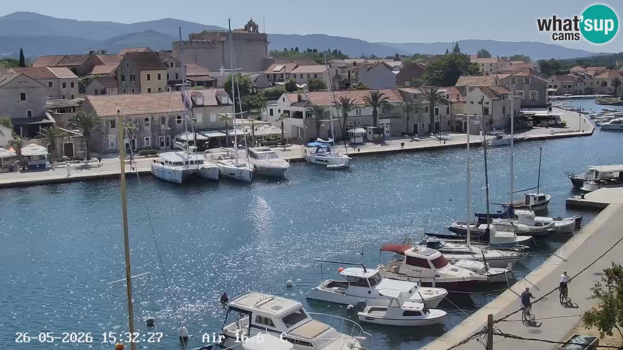 Webcam Vrboska marina | Hvar Insel | Dalmatien