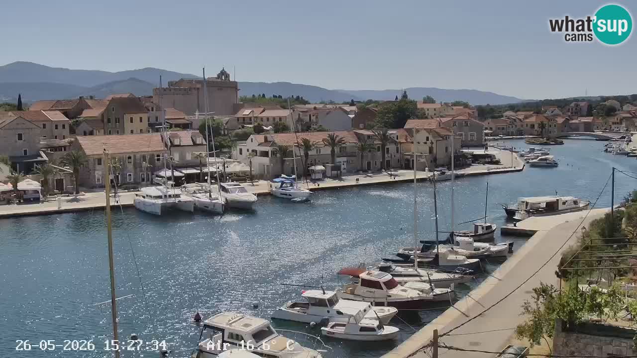 Webcam Hvar Vrboska marina | Dalmazia