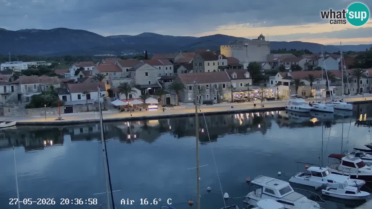 Webcam Hvar Vrboska marina | Dalmazia