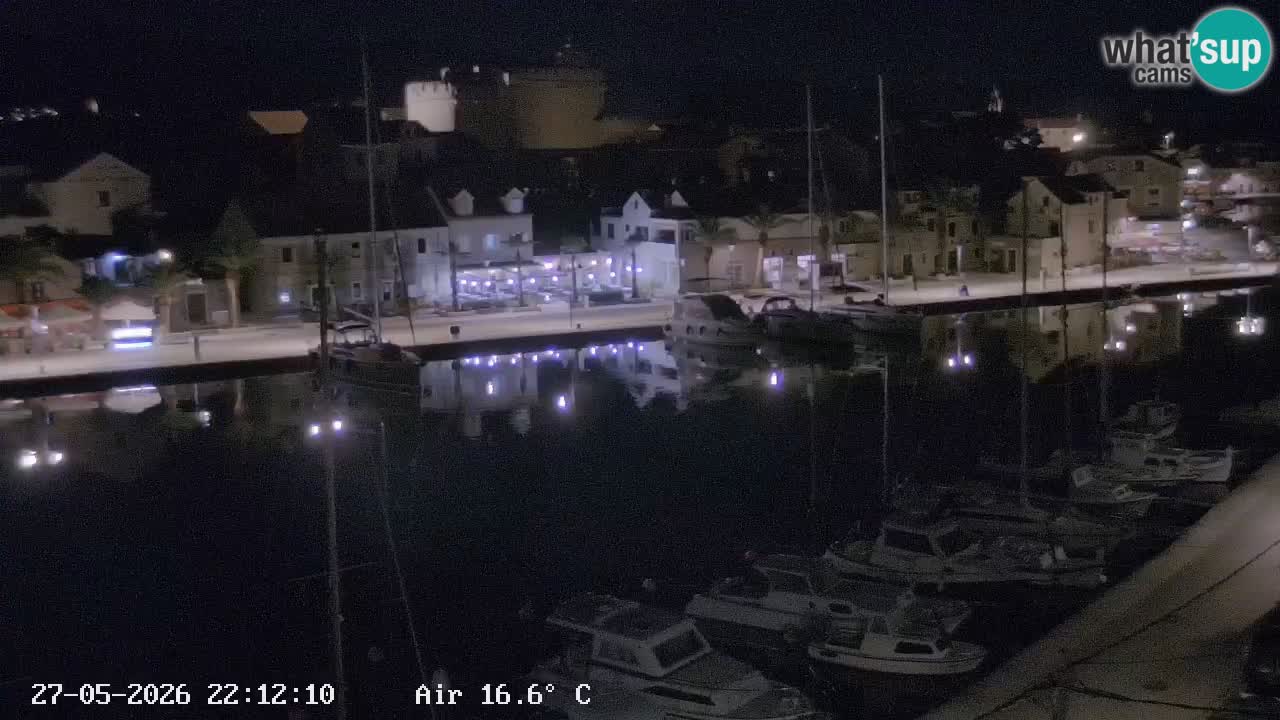 Livecam Vrboska marina | Hvar island | Dalmatia
