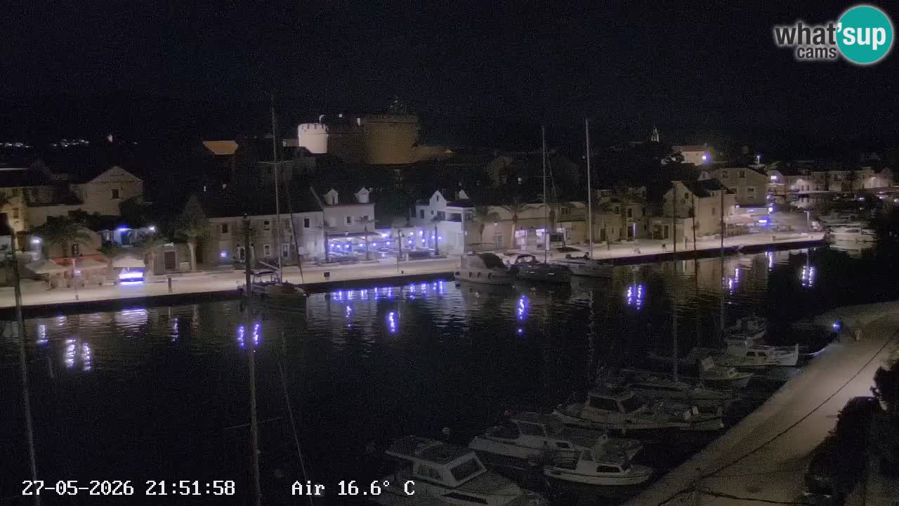 Livecam Hvar Vrboska marina | Île de Hvar | Dalmatia