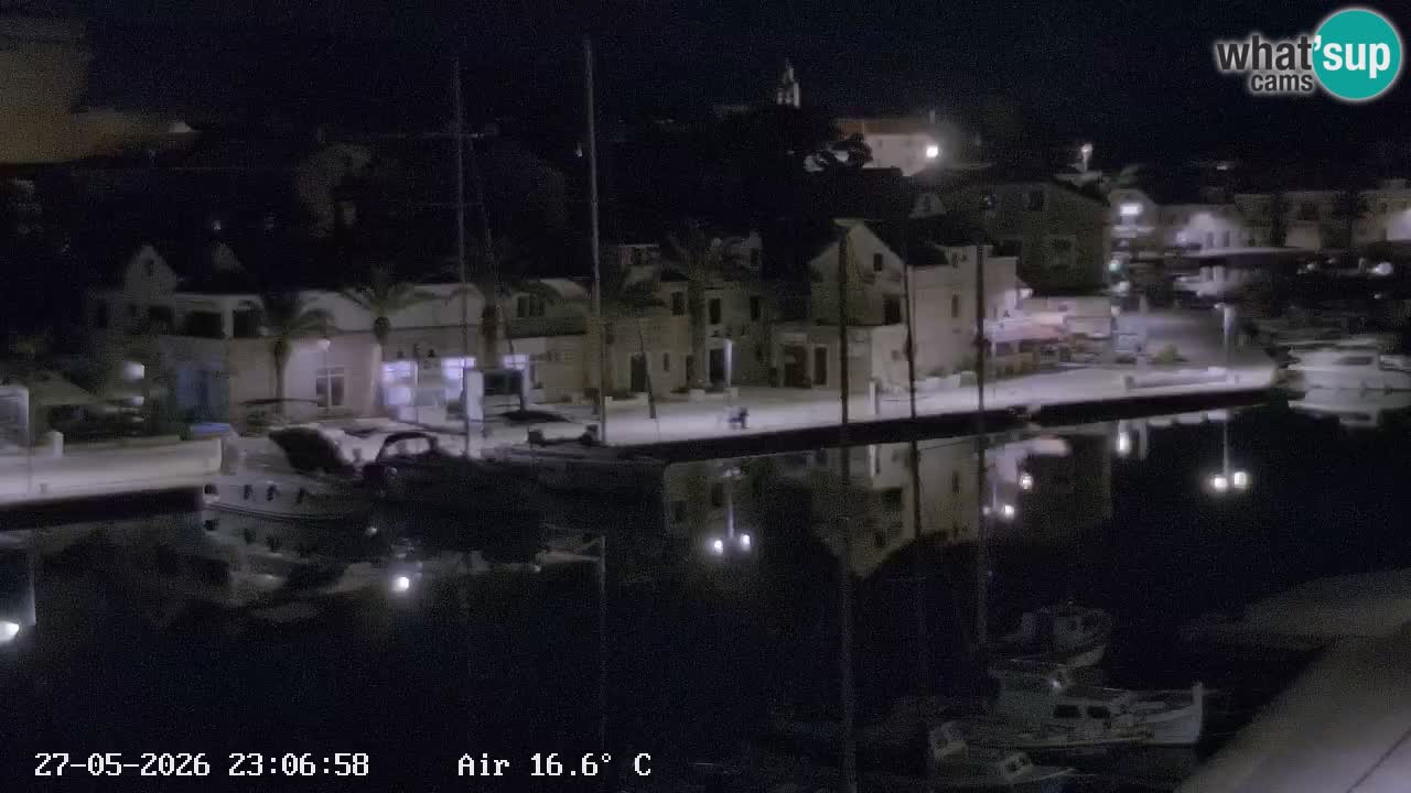Web kamera Hvar Vrboska marina | otok Hvar | Dalmacija