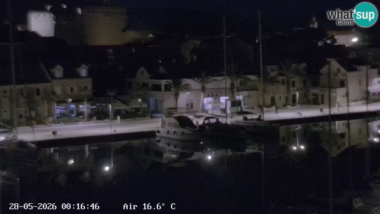 Livecam Vrboska marina | Hvar island | Dalmatia