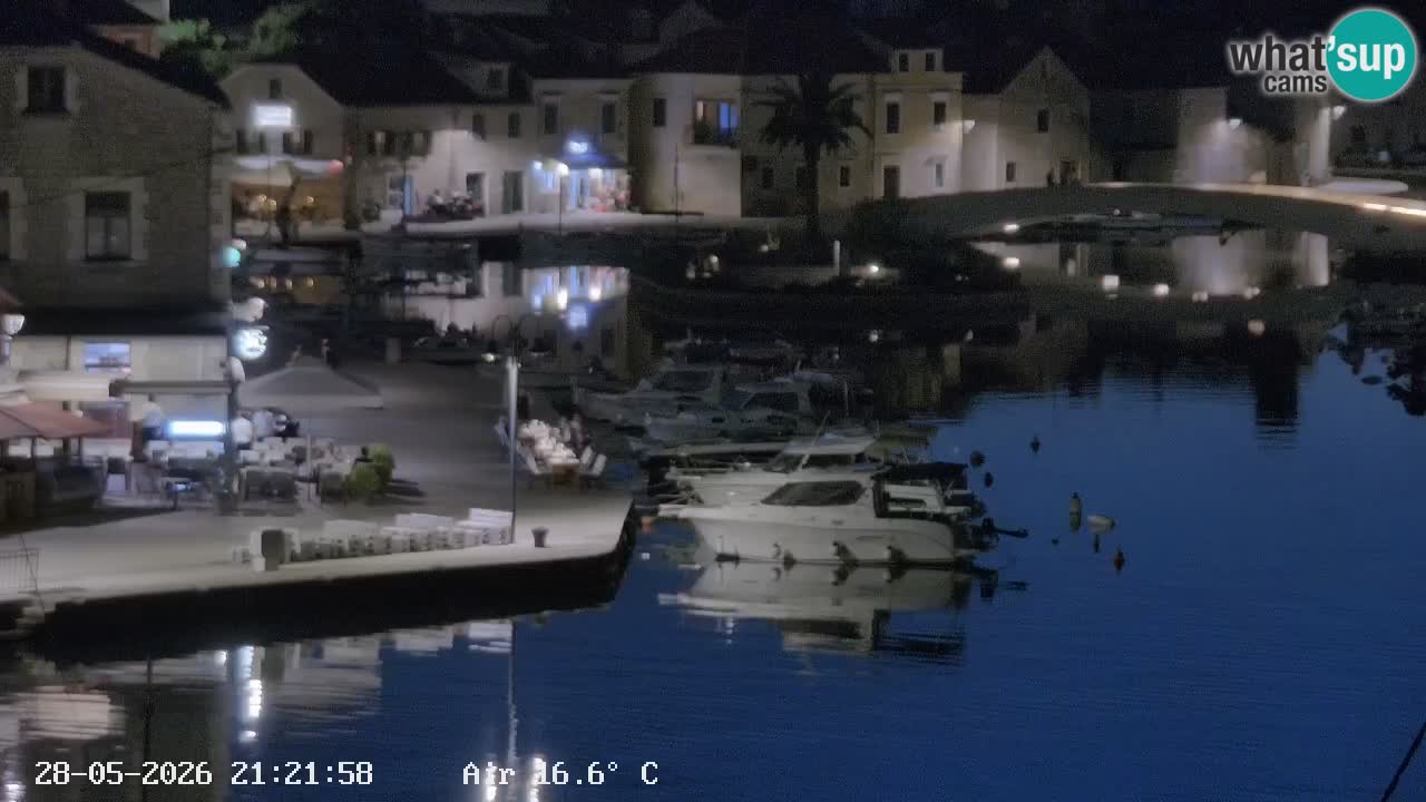 Livecam Vrboska marina | Hvar island | Dalmatia