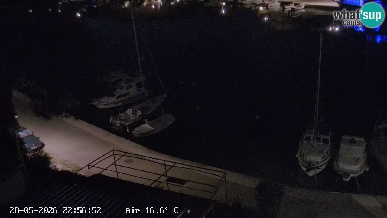 Livecam Vrboska marina | Hvar island | Dalmatia
