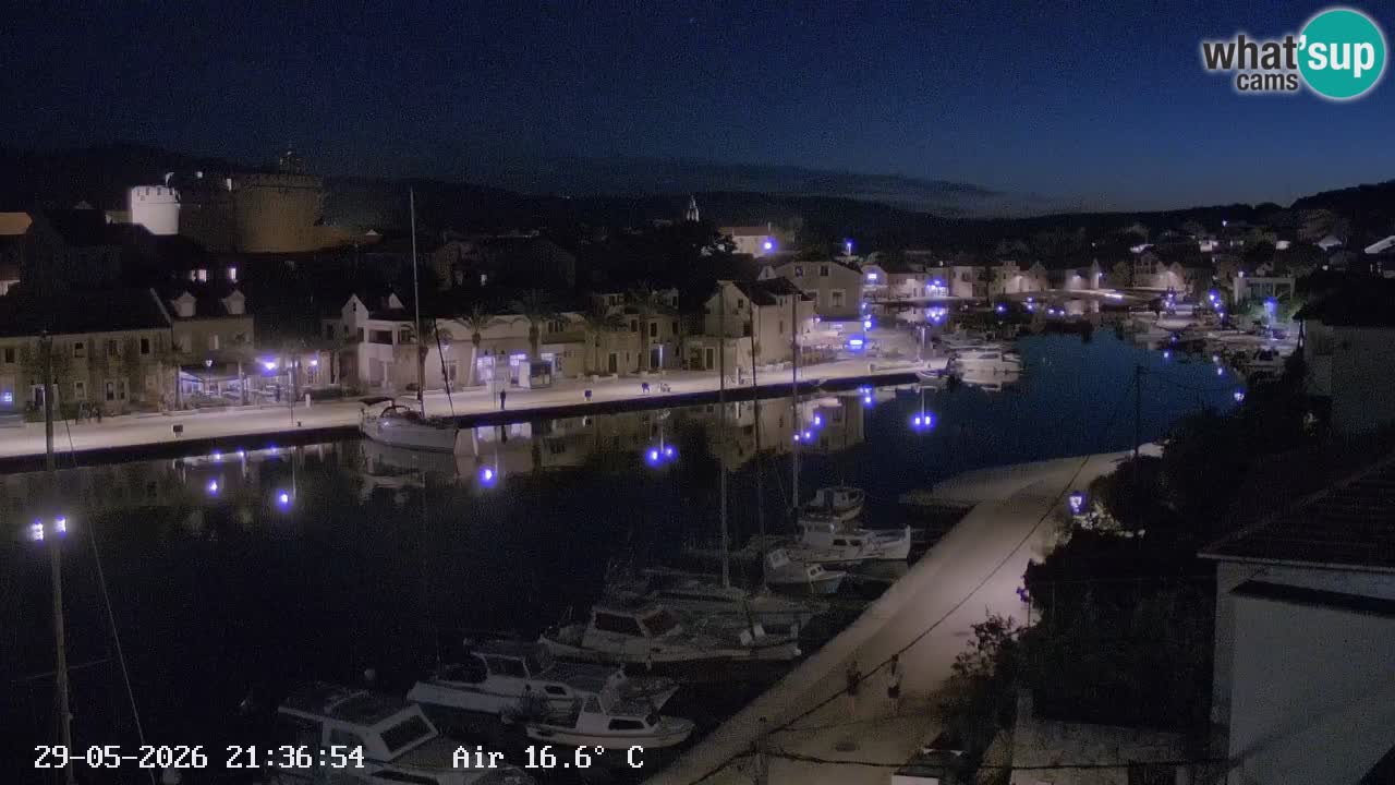 Webcam Vrboska marina | Hvar Insel | Dalmatien