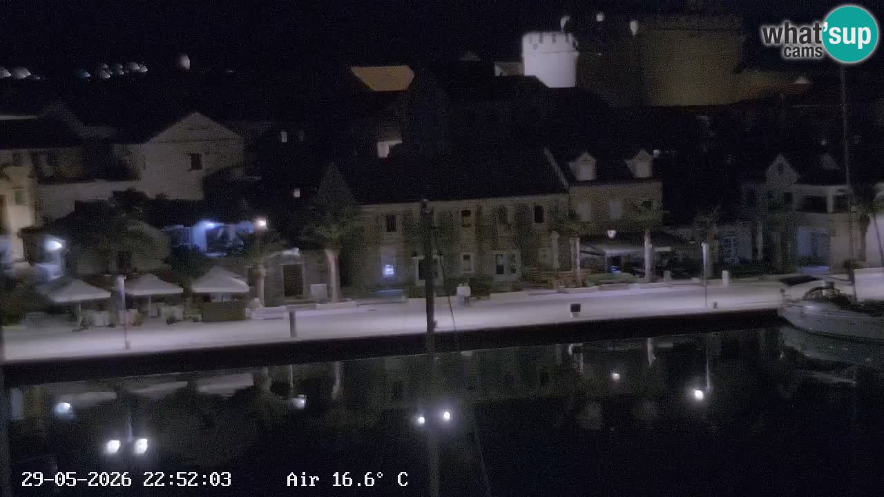 Webcam Vrboska marina | Hvar Insel | Dalmatien