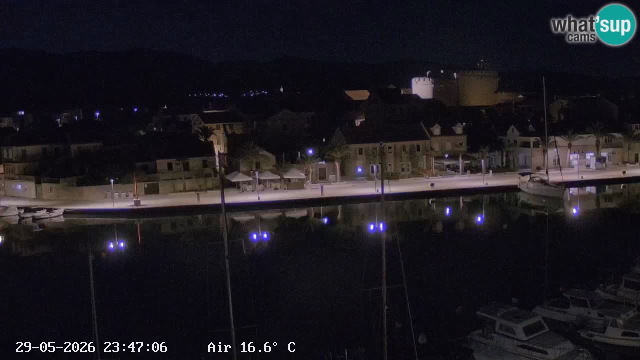 Webcam Vrboska marina | Hvar Insel | Dalmatien