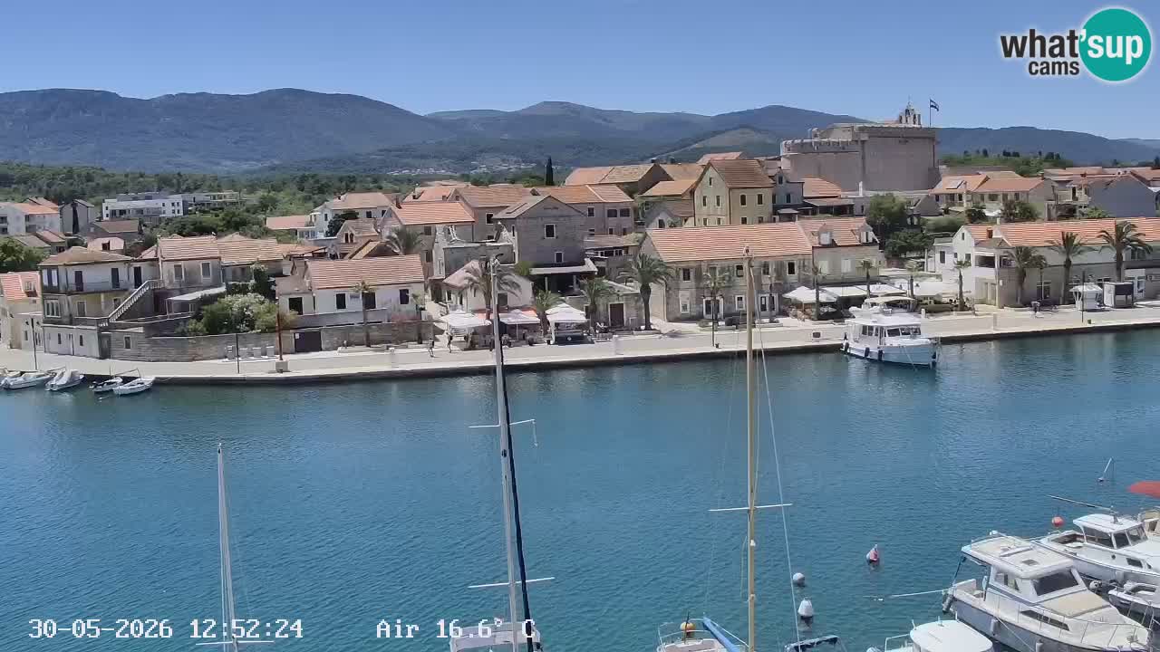 Web kamera Hvar Vrboska marina | otok Hvar | Dalmacija