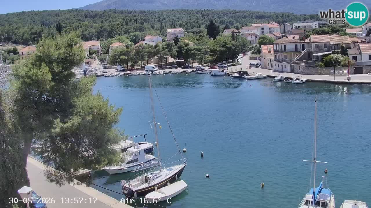 Web kamera Hvar Vrboska marina | otok Hvar | Dalmacija