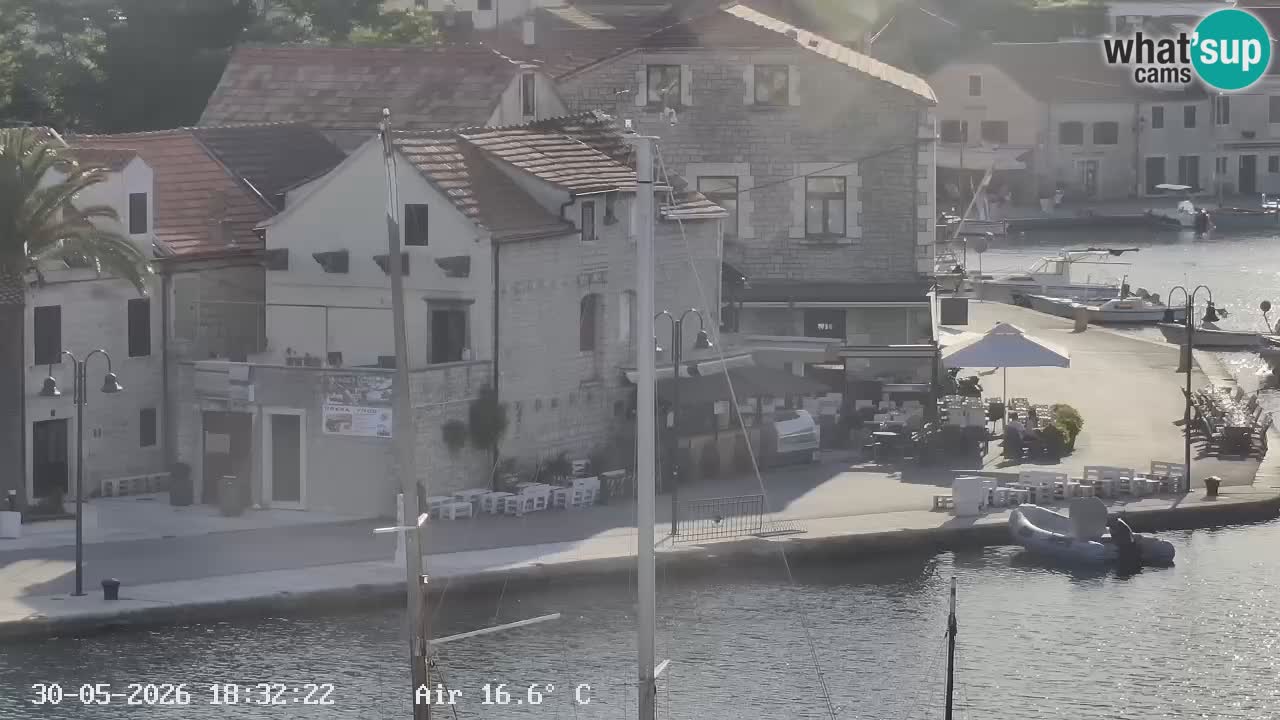 Web kamera Hvar Vrboska marina | otok Hvar | Dalmacija