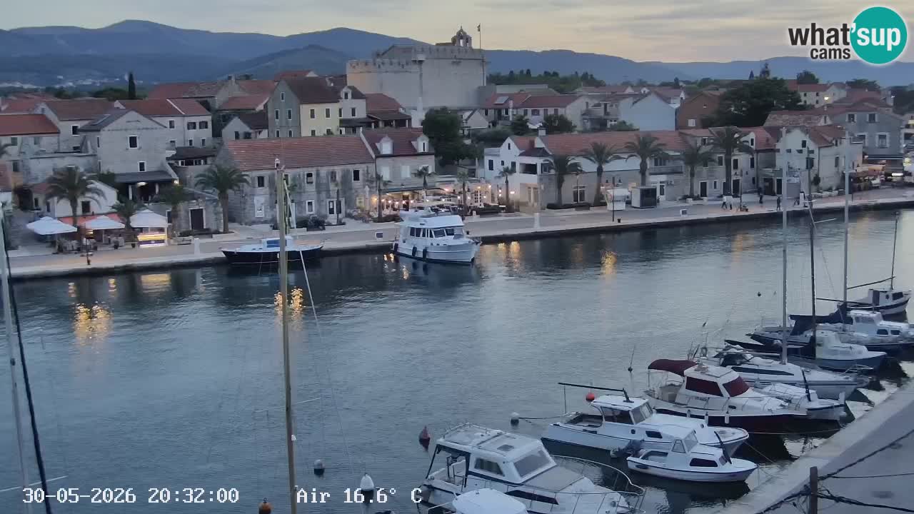 Webcam Vrboska marina | Hvar Insel | Dalmatien
