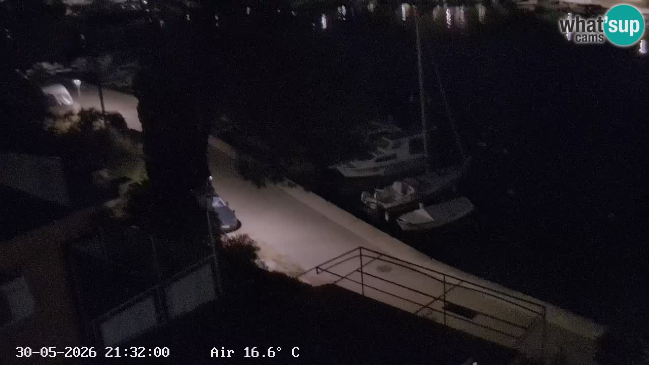 Livecam Hvar Vrboska marina | Île de Hvar | Dalmatia