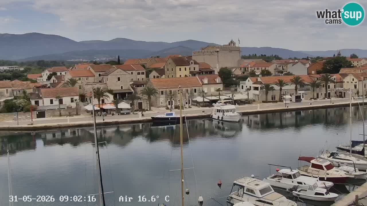 Livecam Vrboska marina | Hvar island | Dalmatia